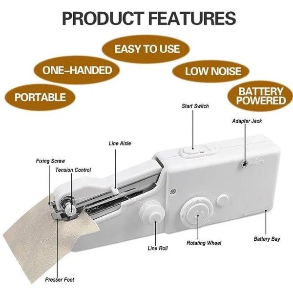 Portable Handheld Sewing Machine axent.pk