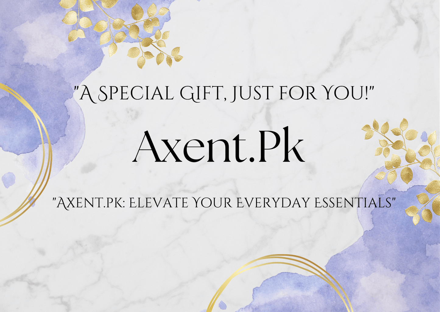 AXENT.PK GIFT CARD