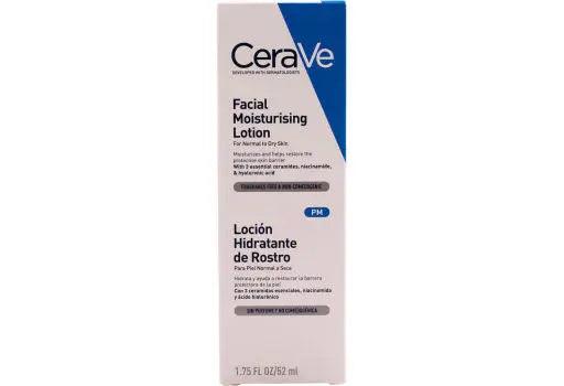 CeraVe Facial Moisturising Lotion PM 52mL For Normal To Dry Skin axent.pk