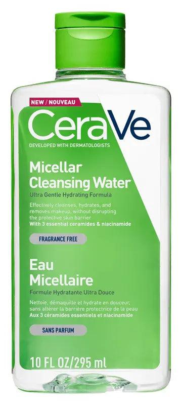 CeraVe Micellar Cleansing Water with Niacinamide for All Skin Types 295ml axent.pk