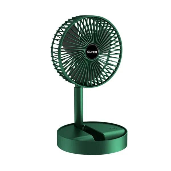 Folding Telescopic Floor Fan 3 Gears Summer Silent Desktop Retractable Fan For Office Bedroom School Usb Ventilator (random Color ) axent.pk